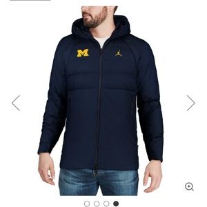 Men's Jordan Brand Navy Michigan Wolverines full